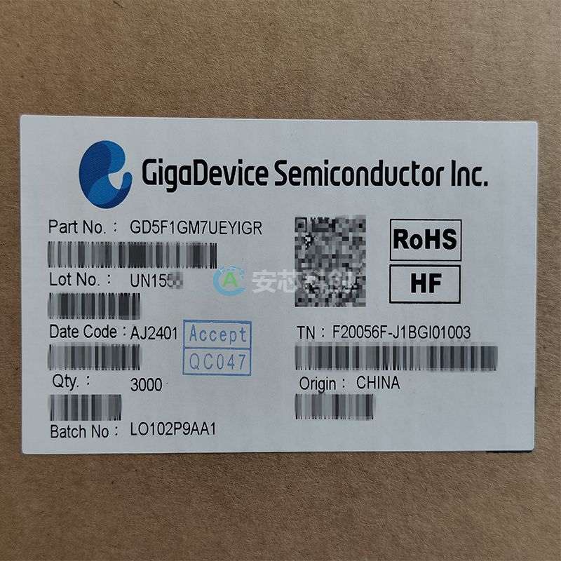 GD5F1GM7UEYIGR/GIGADEVICE/兆易創(chuàng)新/電子元器件